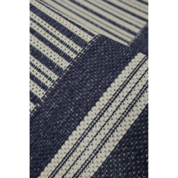 Melrose County Navy Bordered Indoor Non-Slip Large Area Rug 160/225Cm - thumbnail 3