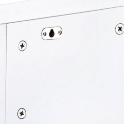 Richmond White Wooden Wall Mounted Coat Rack - 5 Hooks, Shelf, Hallway, Bathroom - thumbnail 6