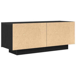 Walplus Tv Cabinet Black 100 X 35 X 40 Cm Engineered Wood - thumbnail 6