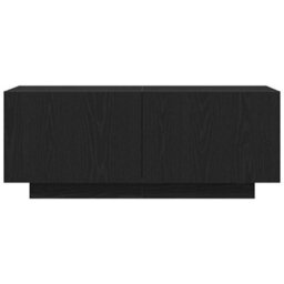Walplus Tv Cabinet Black 100 X 35 X 40 Cm Engineered Wood - thumbnail 7