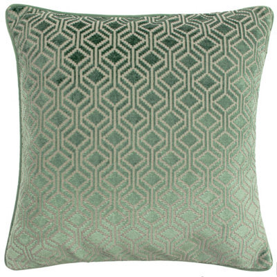 Paoletti Avenue Velvet Jacquard Cushion Cover - image 1