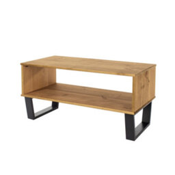 Core Products Coffee Table With Under Storage Shelf, Antique Waxed Pine H46.6Cm X W91.0Cm X D45.0Cm - thumbnail 6