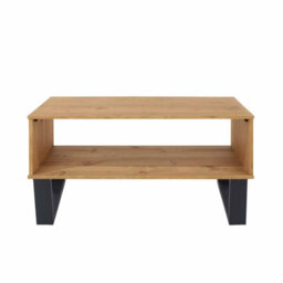 Core Products Coffee Table With Under Storage Shelf, Antique Waxed Pine H46.6Cm X W91.0Cm X D45.0Cm - thumbnail 2