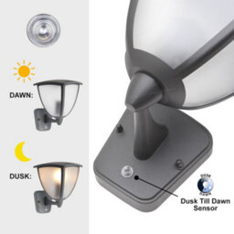 Long Life Lamps Company Dusk Till Dawn Sensor Outdoor Wall Light Zlc329Dtd - thumbnail 7