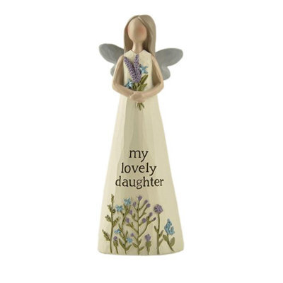 Feather & Grace Angel Figurine - Daughter (My Lovely) - image 1