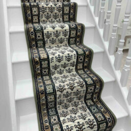 Mayan Stair Runner - Soft & Durable Carpet Runner For Stairs & Staircases, Multiple Lengths - thumbnail 1