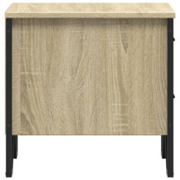 Berkfield Bedside Cabinet Sonoma Oak 40X41X40 Cm Engineered Wood - thumbnail 7