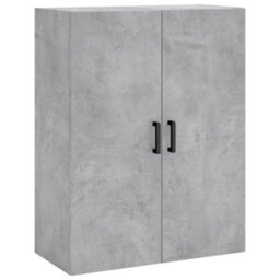 Berkfield Highboard Concrete Grey 69.5X34X180 Cm Engineered Wood - thumbnail 5