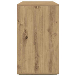 Berkfield Oak Sideboard Artisan Oak Wood Composite 135 X 41 X 75 Cm - thumbnail 7