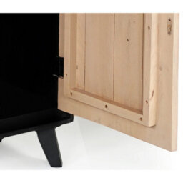 Dusk Mango Wood Drinks Cabinet/bookcase - thumbnail 6