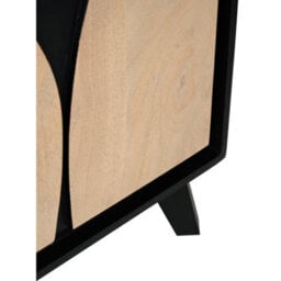 Dusk Mango Wood Drinks Cabinet/bookcase - thumbnail 7