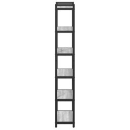 Berkfield Bookcase Grey Sonoma 40 X 30 X 188 Cm Engineered Wood - thumbnail 6