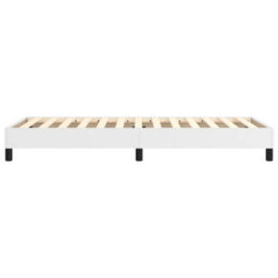 Berkfield Box Spring Bed Frame White 90X190 Cm 3Ft Single Faux Leather - thumbnail 6