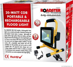 New 20W Bright Cob Led Rechargeable Cordless Portable Building Flood Light Camping - thumbnail 2