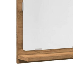 Walplus Bathroom Mirror Cabinet Artisan Oak 40X11X37 Cm Engineered Wood - thumbnail 7