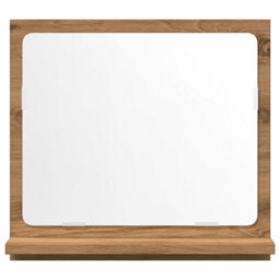 Walplus Bathroom Mirror Cabinet Artisan Oak 40X11X37 Cm Engineered Wood - thumbnail 4