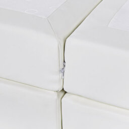 Beliani Divan Bed Faux Leather President 160 X 200 Cm (Eu King Size) White - thumbnail 7