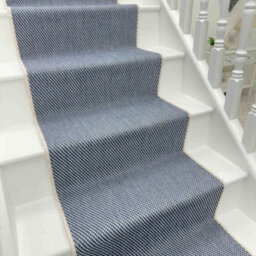 Coastal Stair Runner - Reversible, Durable & Hardwearing Carpet For Stairs & Staircases, Multiple Lengths - thumbnail 1