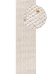 The Rugs Carmel Cream/gold Dots Area Rug And Runner Non Shedding, Stain Resistant, Soft - thumbnail 9
