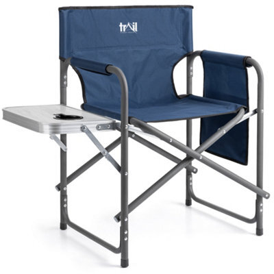 Trail Outdoor Leisure Folding Directors Chair - Blue - image 1