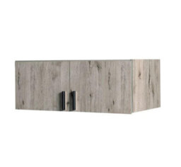 Arte  Snow 02A Top Box 92Cm - Oak Wellington Versatile Wall Cabinet
