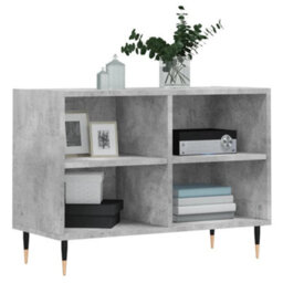 Berkfield Tv Cabinet Concrete Grey 69.5X30X50 Cm Engineered Wood - thumbnail 3