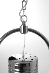 Orsina Industrial Revolution Pendant Light, Chrome Finish Ceiling Light, Statement Industrial Lamp - thumbnail 5