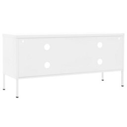 Walplus Tv Cabinet White 105X35X50 Cm Steel - thumbnail 5