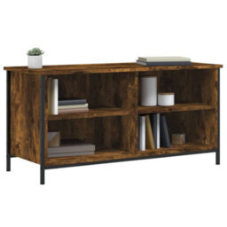Vidaxl Tv Cabinet Smoked Oak 100X40X50 Cm Engineered Wood - thumbnail 3