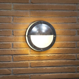 Nordlux Malte Outdoor Galvanized Steel Wall Light Coastal/marine Safe Silver,mains