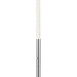 Anson Lighting Finley 2 Light Chrome And Vintage White Floor Light - thumbnail 8