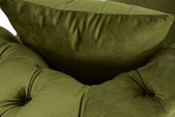 Velvet Sage Green 2 Seater Chesterfield Sofa Richmond - thumbnail 5