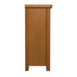 Home Furniture Group Oakcroft Swr9 Rustic Medium Wood Large Sideboard Fully Assembled 3-Door 3-Drawer Solid Wood Storage Cabinet - thumbnail 4