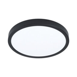 Eglo Fueva 6-Z Smart Control Rgb Ip44 Plastic Ceiling Light, 27.8Cm Black - thumbnail 2