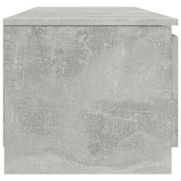 Berkfield Tv Cabinet Concrete Grey 140X40X35.5 Cm Engineered Wood - thumbnail 5