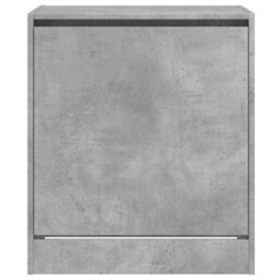 Berkfield Shoe Cabinet Concrete Grey 60X42X69 Cm Engineered Wood - thumbnail 5