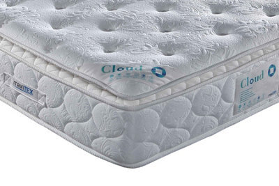 Maxitex Cloud Pocket Sprung Pillow Top Memory Mattress Kingsize