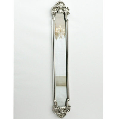 Minster Mirror - L3 X W15 X H109 Cm - Silver - image 1