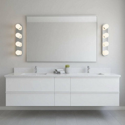 Ultra Beam Lighting Ultrabeam 12 Watt Led Stainless Steel Vanity Light For Bathroom Mirror - image 1