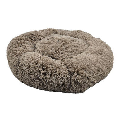 Huggle Pets Hugglepets Anti-Anxiety Medium Oatmeal Donut Dog Bed - image 1