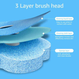 18 Piece Disposable Toilet Brush Head Kit ,deep Clean System With Sleek Storage Caddy , Hygienic And Hassle Free Bathroom Cleaning - thumbnail 4
