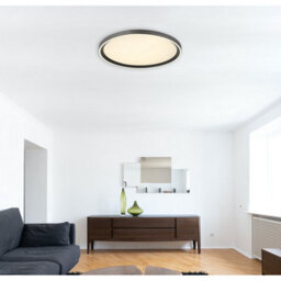 Luminosa Lighting Luminosa Dublin 40Cm Integrated Led Semi Flush Ceiling Light Grey Led Dimmable 2700-6000K Remote Control - thumbnail 9