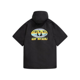 Animal Childrens/kids Misty Recycled Waterproof Beach Parka Black (M) - thumbnail 2