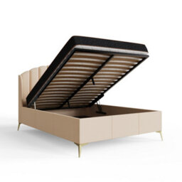 Gfw Pettine End Lift Ottoman Storage Bed King Natural - thumbnail 7