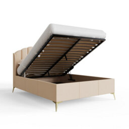 Gfw Pettine End Lift Ottoman Storage Bed King Natural - thumbnail 8