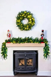 Christmas Tree World The 6Ft Pre-Lit Ultra Mixed Pine Garland - thumbnail 2