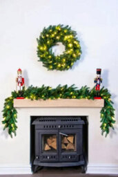Christmas Tree World The 6Ft Pre-Lit Ultra Mixed Pine Garland - thumbnail 1