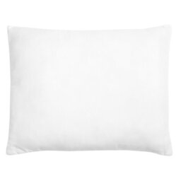 Beliani Bed Pillow Errigal Low Microfibre 50 X 60 Cm White