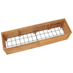 Berkfield Raised Bed 150X40X38 Cm Recycled Teak And Steel - thumbnail 5