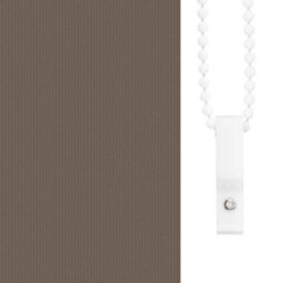 Berkfield Roller Blind Blackout Coffee 155X230 Cm Fabric Width 151.6 Cm Polyester - thumbnail 9
